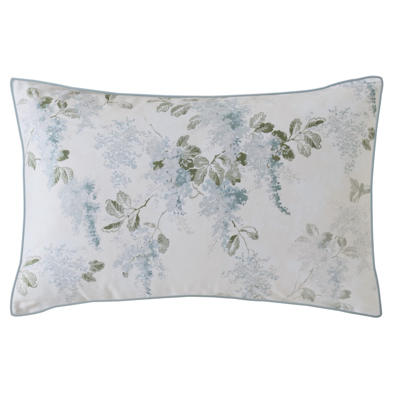 Laura Ashley Lilac Mirabelle Pillowcase Pair - Pale Seaspray