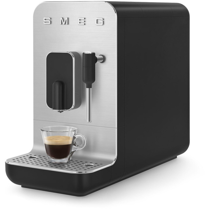 Smeg Smeg BCC12BLMUK Bean 2 Cup Coffee Machine - Black