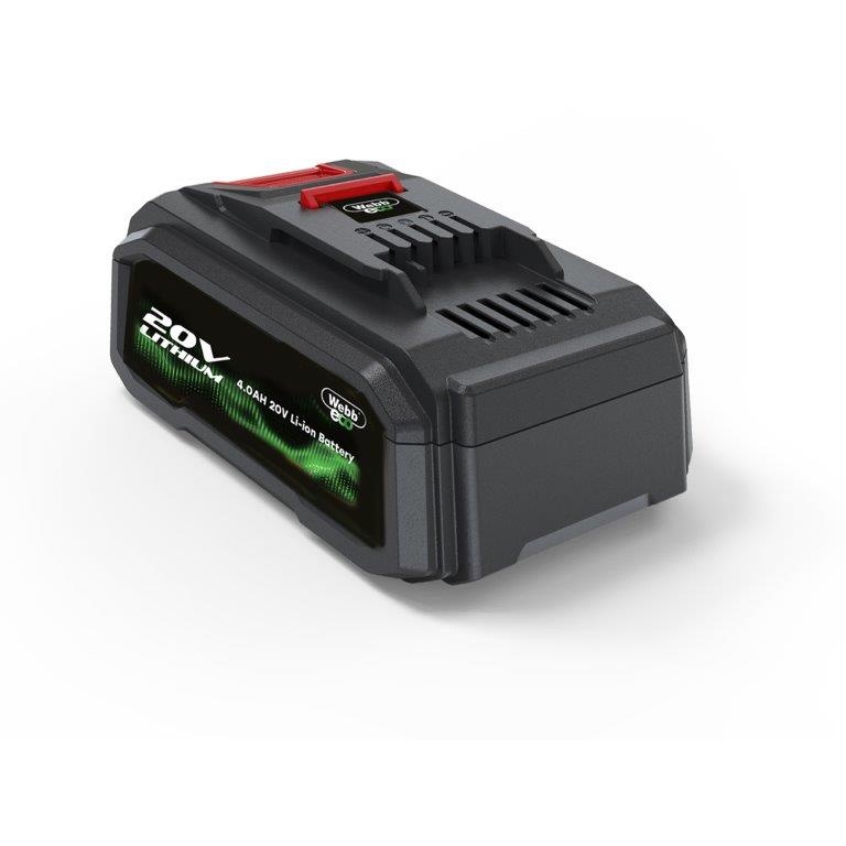 Webb Eco WEV20B4 20V 4Ah Lithium-ion Battery (Also fits Generation 2)
