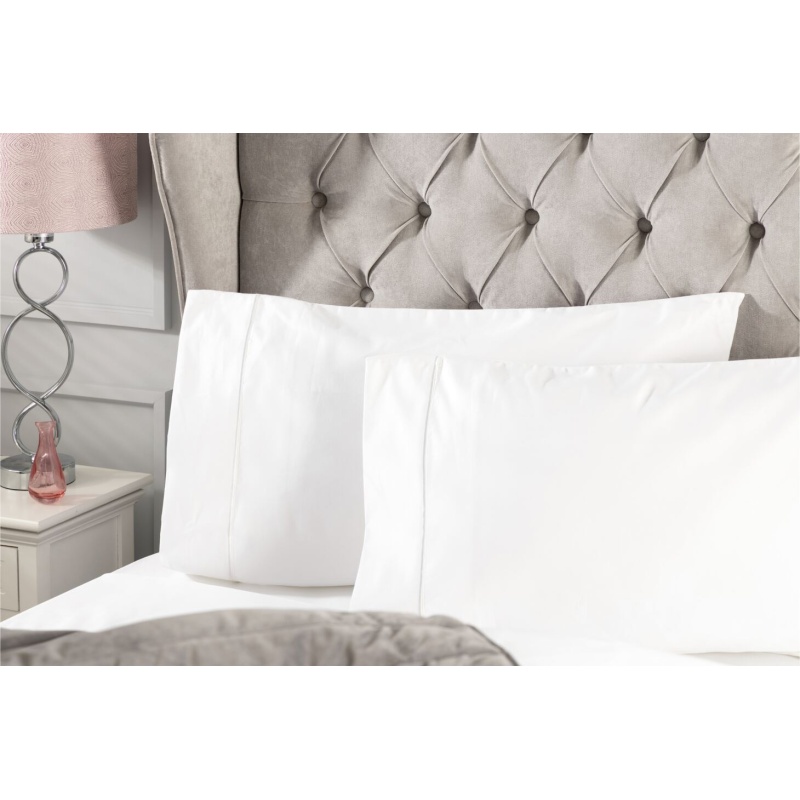 Belledorm 1000 Thread Count Superior Egyptian Cotton Pillowcase - White