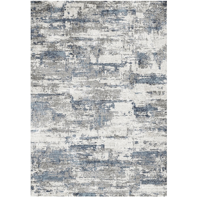 Silk Road Khiva Washable Rug - Grey/Blue
