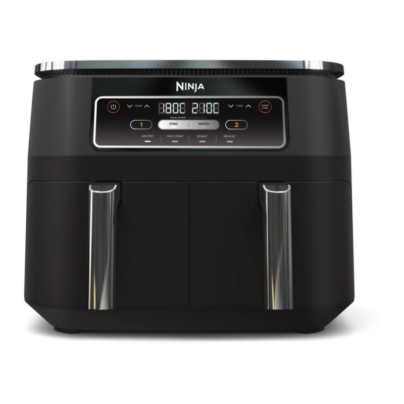 Ninja Ninja AF200UK Foodi 4-in-1 Dual Zone 7.6L Air Fryer - Black