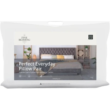 Fine Bedding Perfect Everyday Pillow Pair