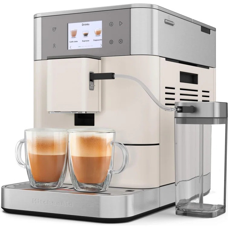Kitchenaid Porcelain Kf7 Fully Automatic Espresso Machine With Free Gift - Image 4