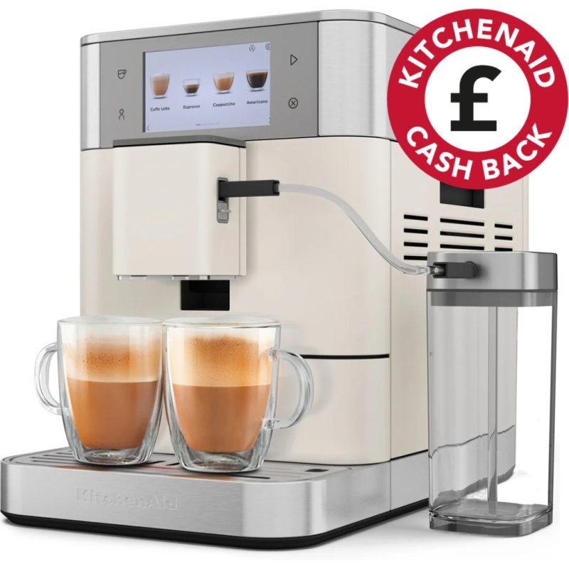 Kitchenaid White 5Kes8558bpl Fully Automatic Kf8 Espresso Machine - Porcelain