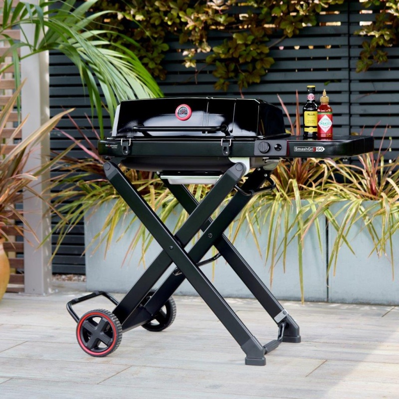 Grillstream Grillstream SmashGrill Go Portable Gas Barbecue - Black