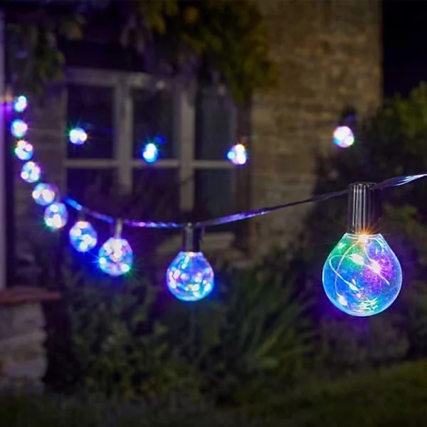 Smart Garden Firefly Festoon Lv String Lights Set of 20 - Multi