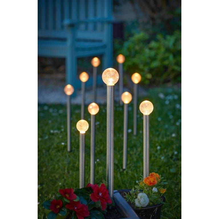 Smart Garden Glowball Stake Lights - Set of 10