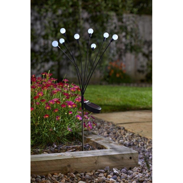 Smart Garden 8-Stem Gloglobes Stake Light - Cool White
