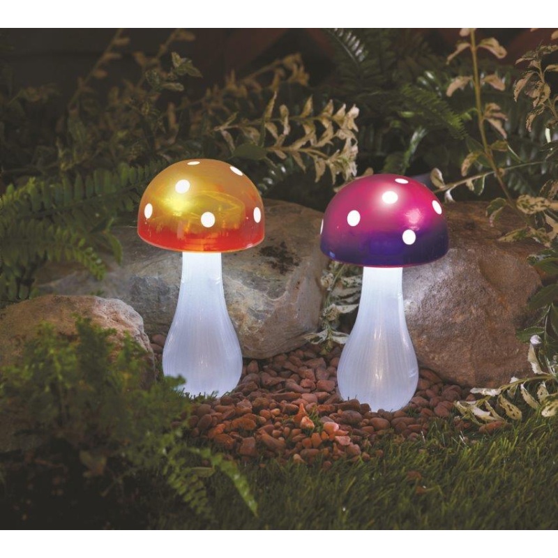 Smart Garden Button Shroom Stake Light (Assorted)