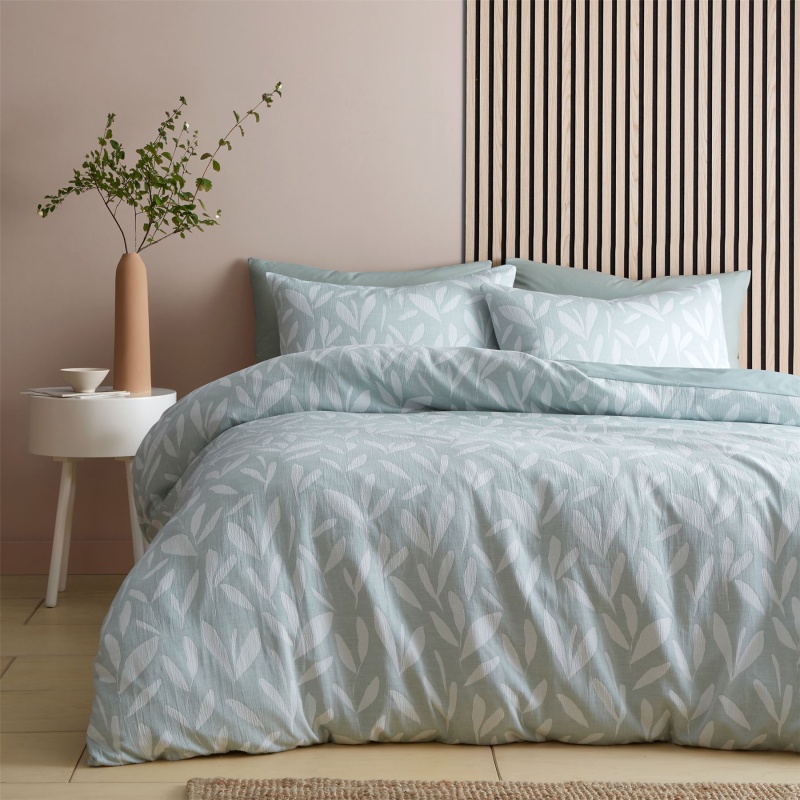 Appletree Emile Jacquard Duvet Set - Green