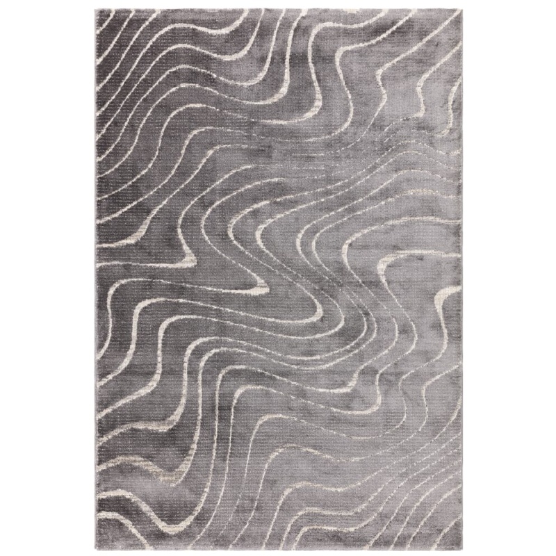 Asiatic Axel AX08 Shaggy Rug - Charcoal