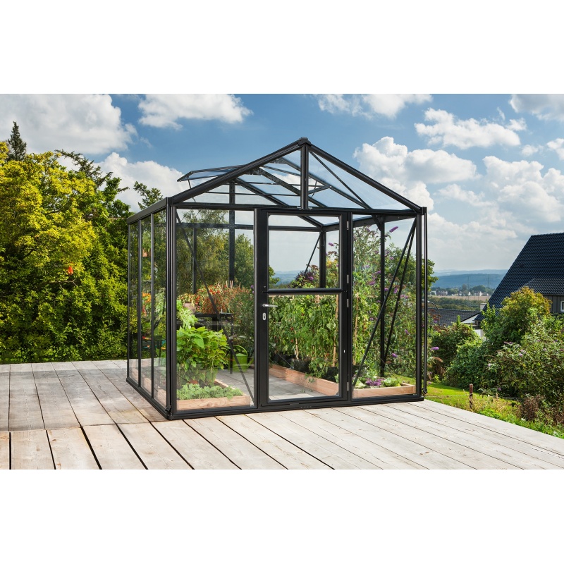 Vitavia Vitavia Zeus 8ft Wide Greenhouse - Black