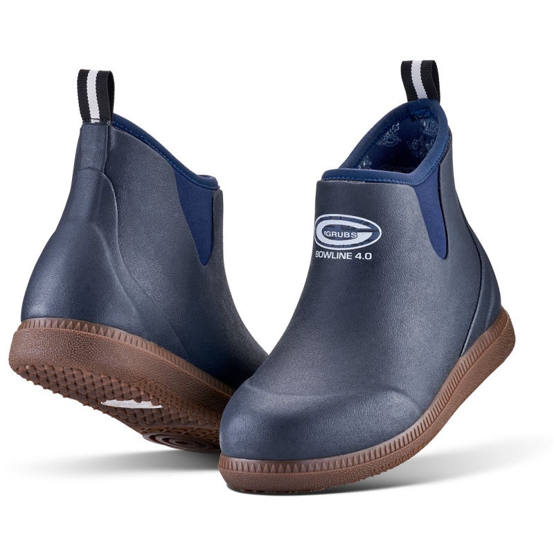 Grubs Bowline 4.0 Ankle Boots - Midnight/Gum