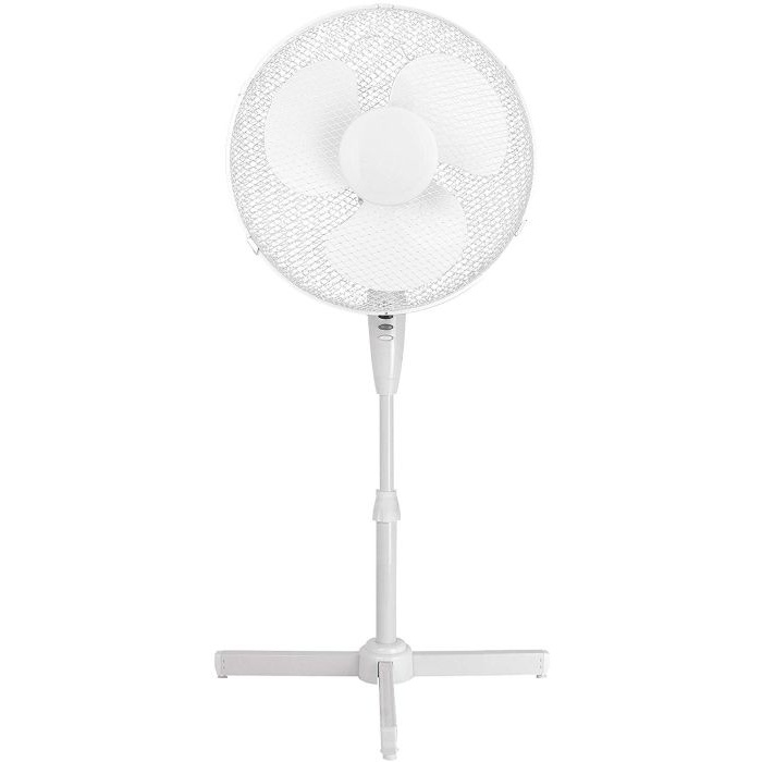 Status 16-inch Stand Fan - White