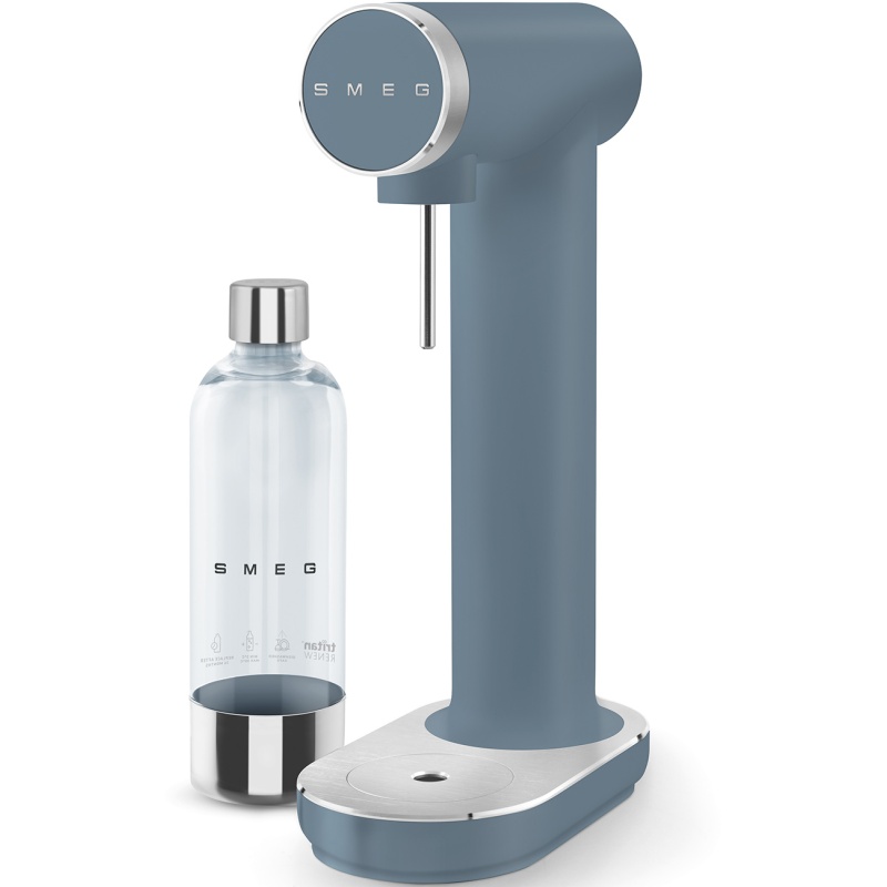 Smeg Soda Maker 800ml - Storm Blue