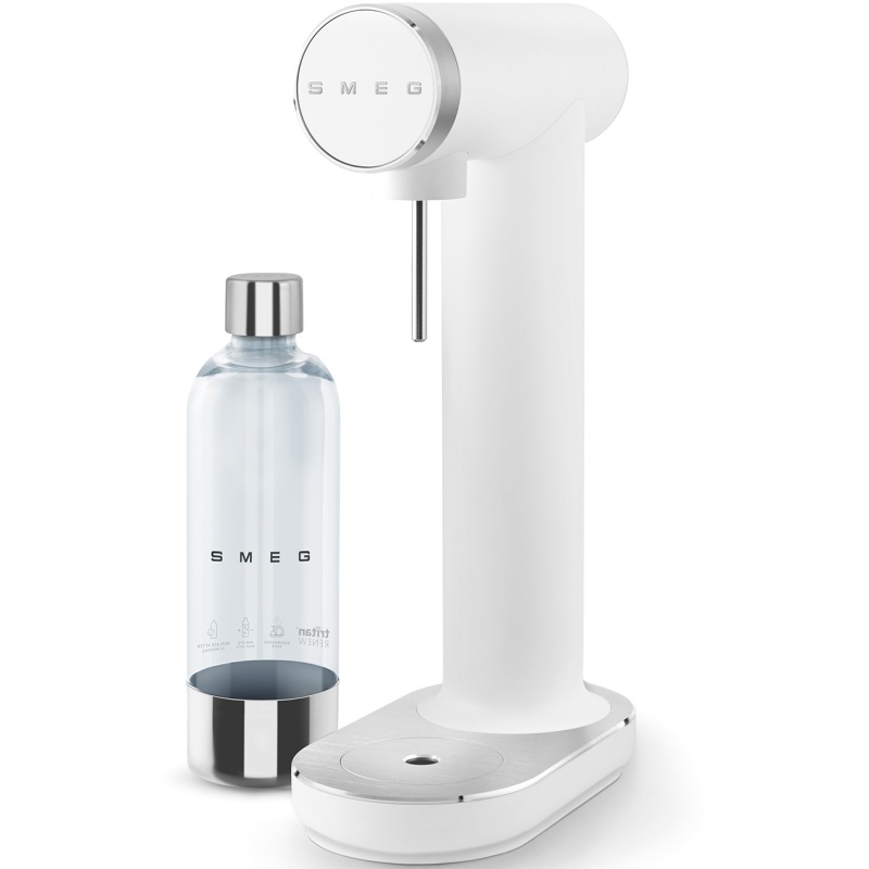 Smeg Soda Maker 800ml - Matte White
