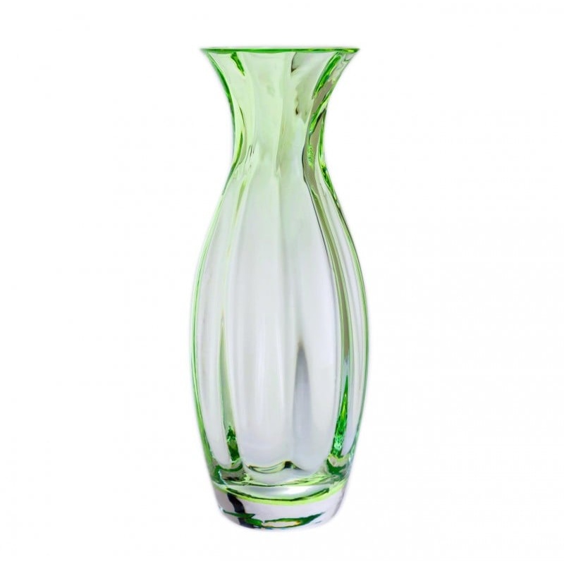 Dartington Artisan Slim Vase 19.4cm - Moss Green