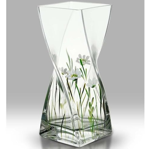 Nobile Daisy Pastures Twist Vase 20cm