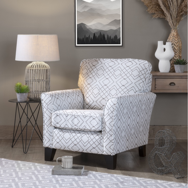 Ava Gallery Fabric Accent Chair