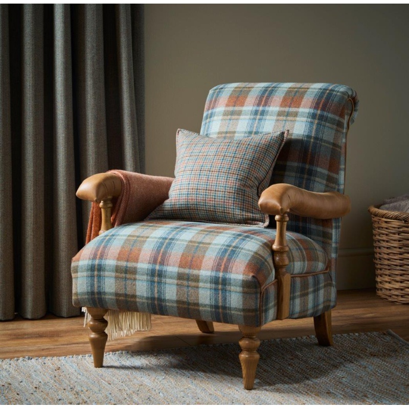 Wood Bros Wood Bros Clayton Fabric Fireside Armchair