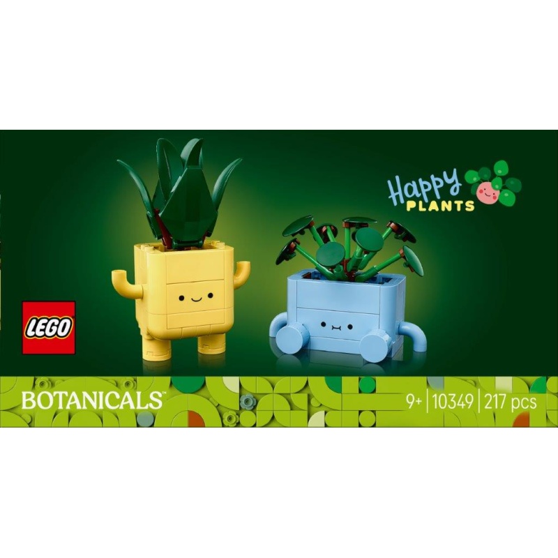 Image of LEGO Botanicals 10349 Happy Plants