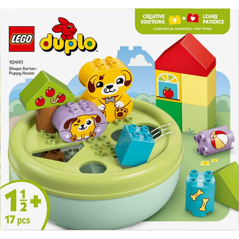 Image of LEGO Duplo 10441 My First Shape Sorter: Puppy House