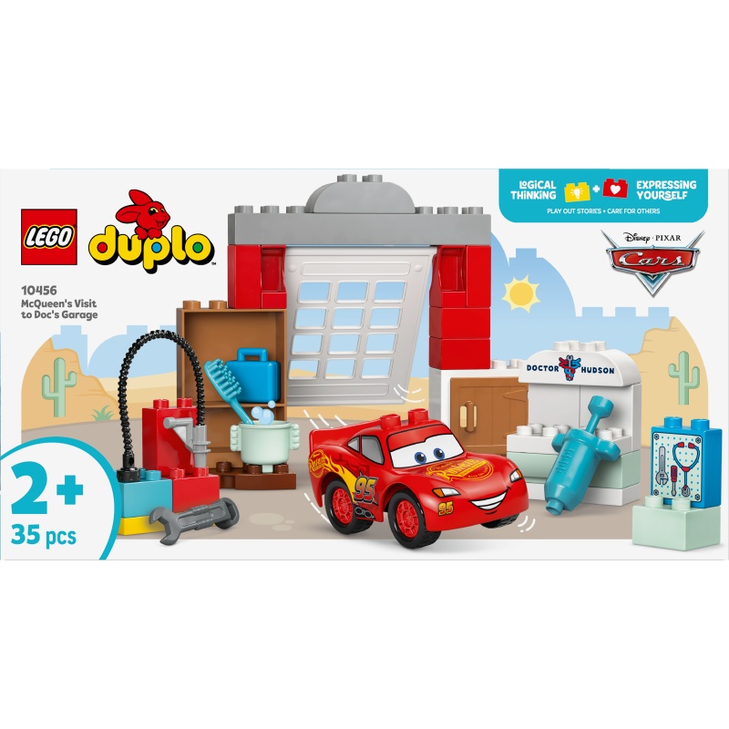 Image of LEGO Duplo 10456 Disney and Pixar Cars McQueens Visit to Docs Garage