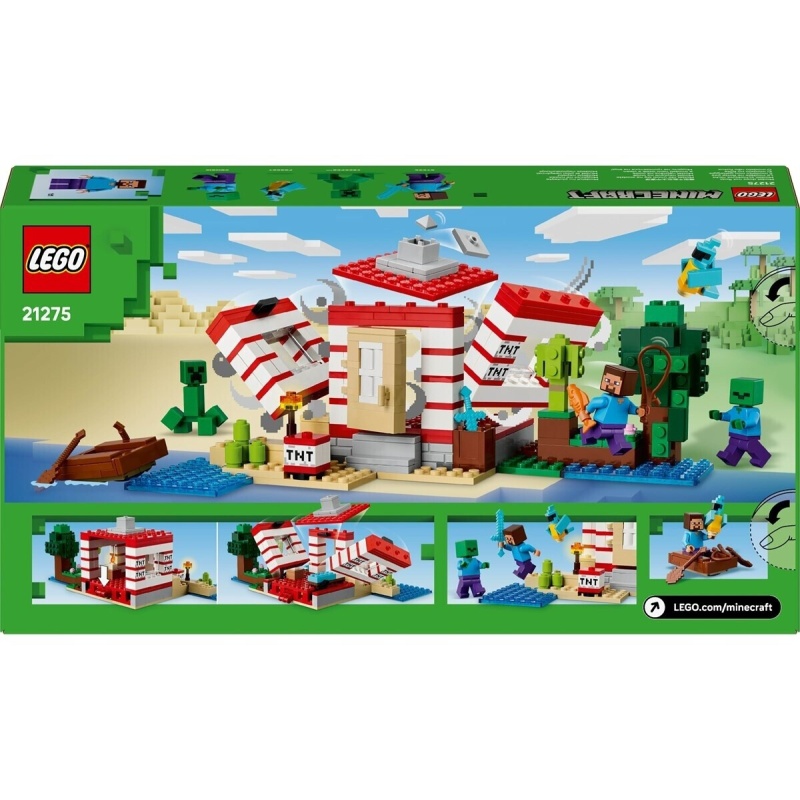 LEGO Minecraft 21275 The TNT Jungle House