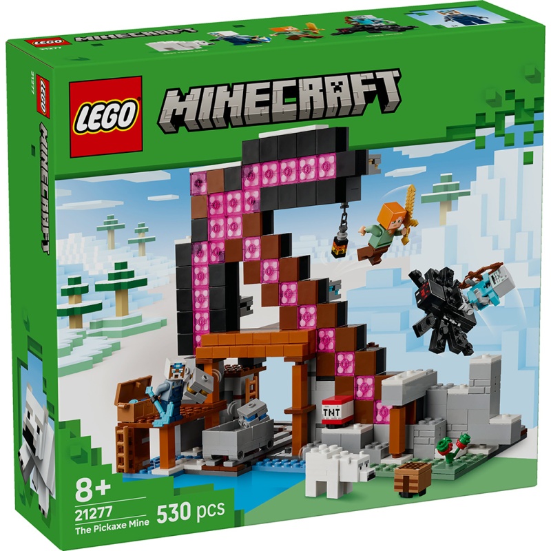 Image of LEGO Minecraft 21277 The Pickaxe Mine