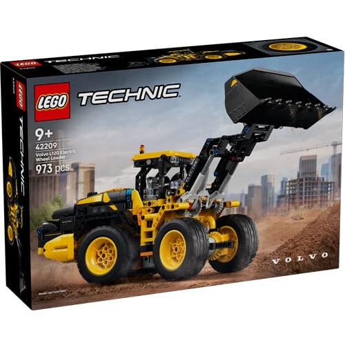 Image of LEGO Technic 42209 Volvo L120 Electric Wheel Loader In Yellow/Black