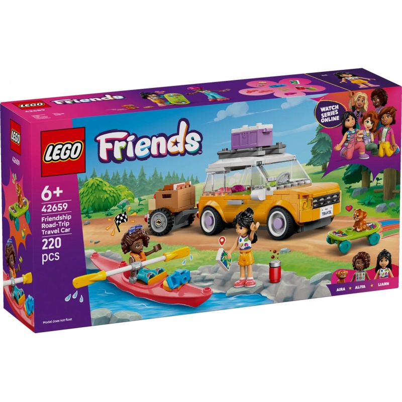 Image of LEGO Friends 42659 Friendship Road-Trip Travel Car