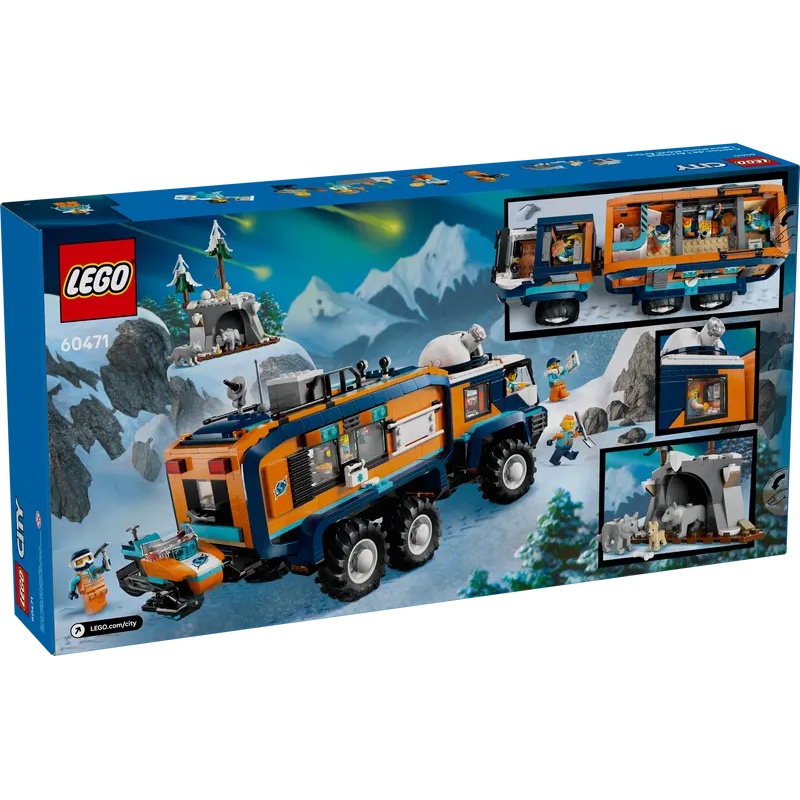 LEGO City 60471 Arctic Explorer Science Lab Truck