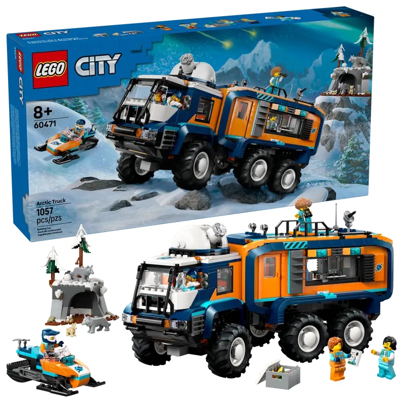 LEGO City 60471 Arctic Explorer Science Lab Truck