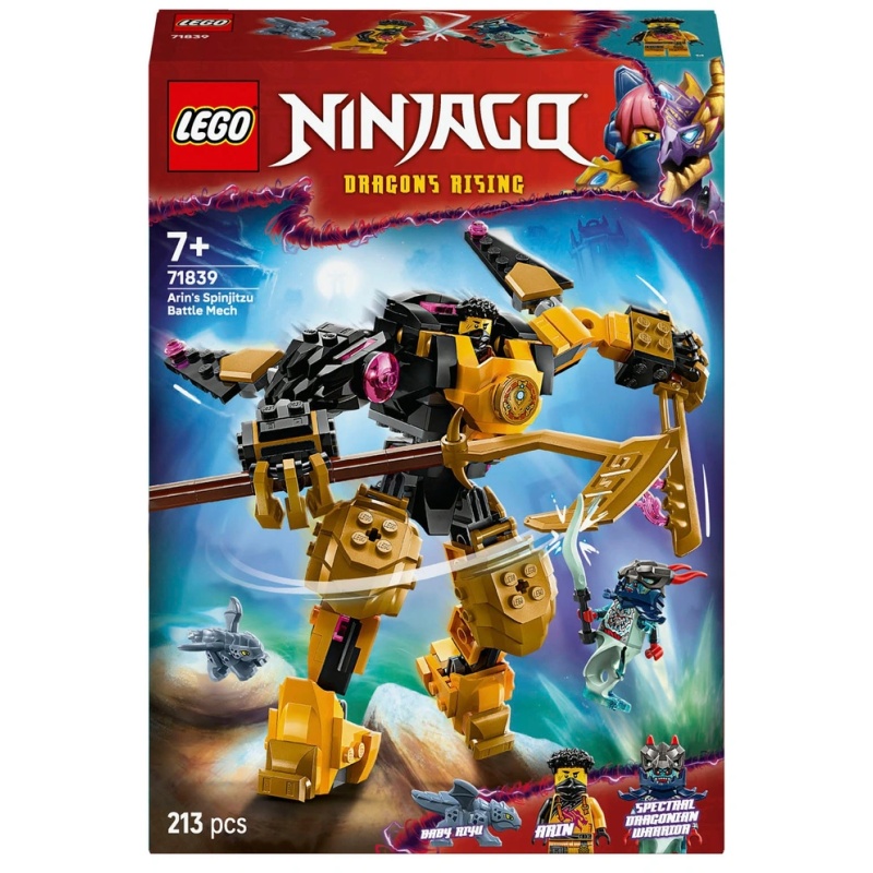 Image of LEGO Ninjago 71839 Arins Spinjitzu Battle Mech