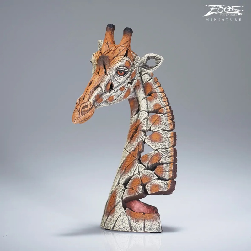 Edge Sculptures Light Edge Giraffe Bust Miniature