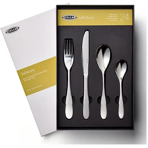 Stellar Salisbury 24 Piece Cutlery Set
