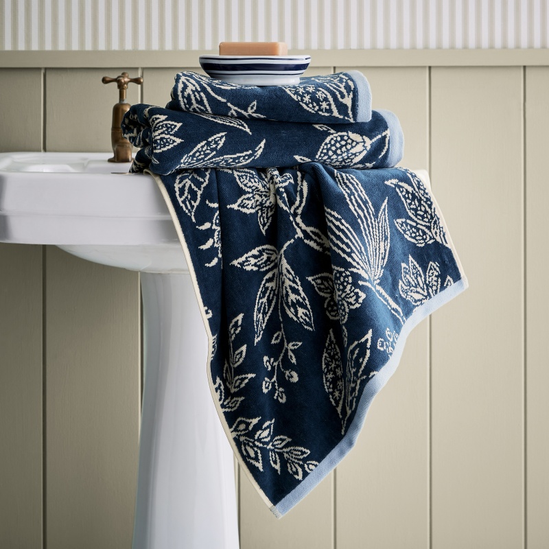 Sanderson Solaine Towel - Blue