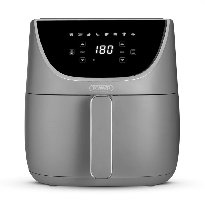 Tower T17127CGRY 6L Digital Air Fryer - Grey