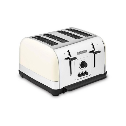 Morphy Richards 240132 Venture 4 Slice Toaster - Cream