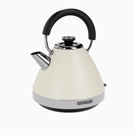 Morphy Richards 100132 1.5L Venture Pyramid Rapid Boil Kettle - Cream