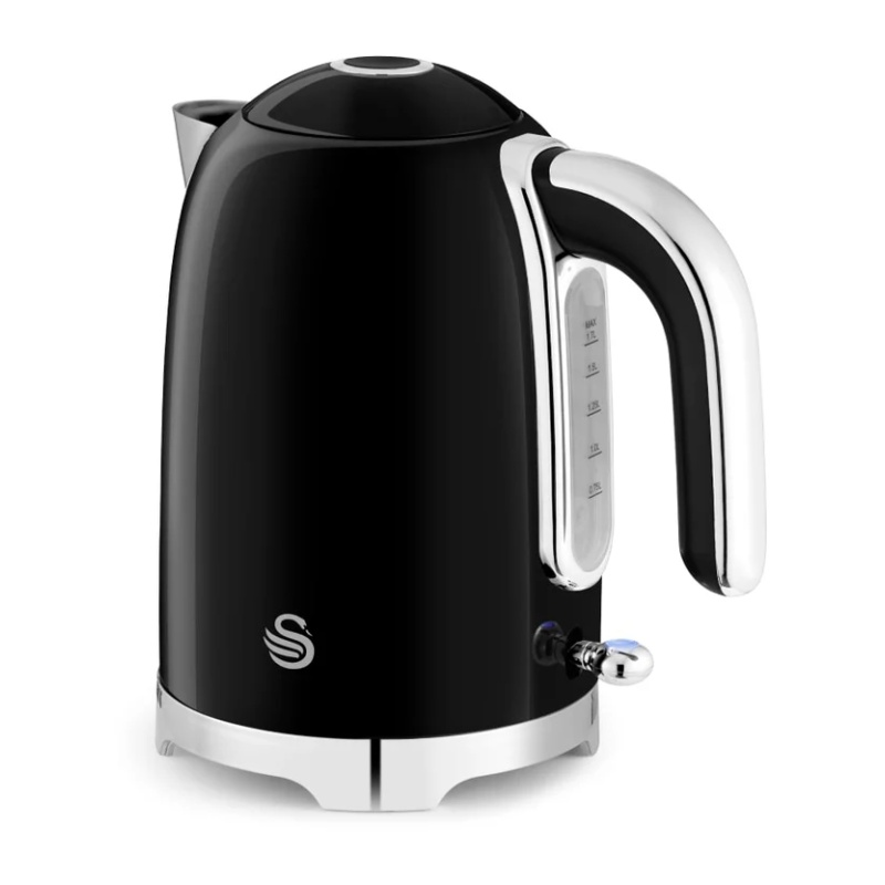 Swan Unisex Black Solace 1.7L Ss Jug Kettle In A - Image 5