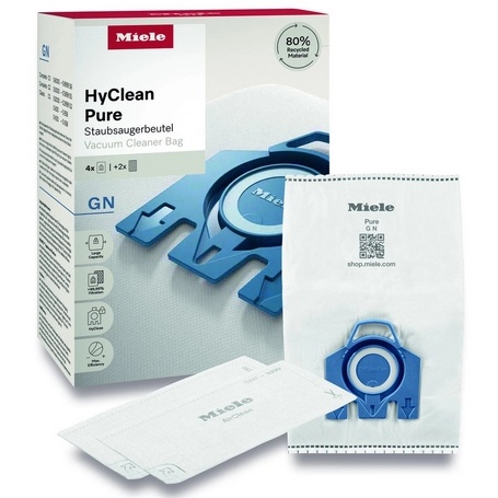 Miele GN HyClean Pure Vacuum Cleaner Bags - 4 Pack