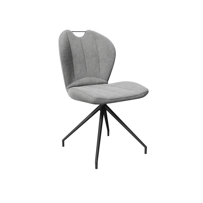 Akante New York Swivel Dining Chair - Light Grey