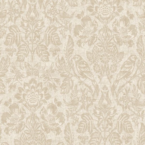 Holden Decor Hawthrone Meadow Wallpaper - Neutral