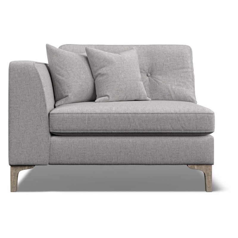 Maddie Standard Back Fabric Seat Unit With 1 Arm