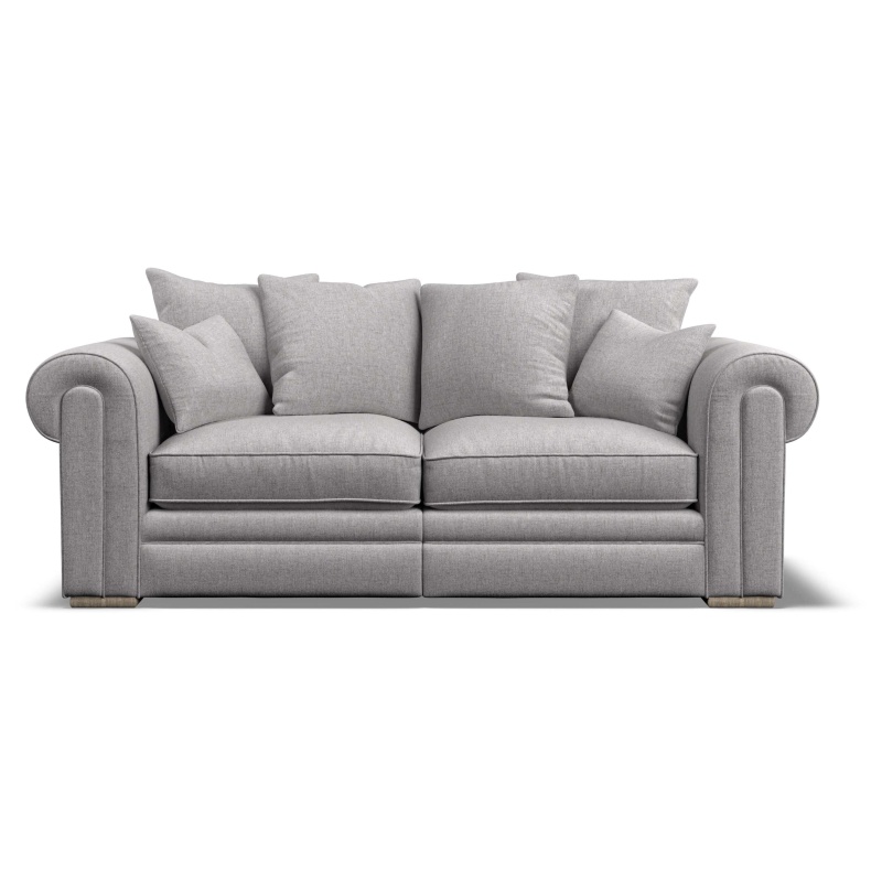 Olympus Large Pillow Back Fabric Split Sofa