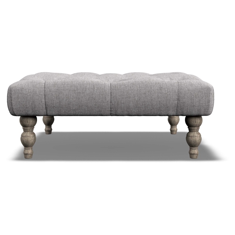 Olympus Large Square Fabric Stool