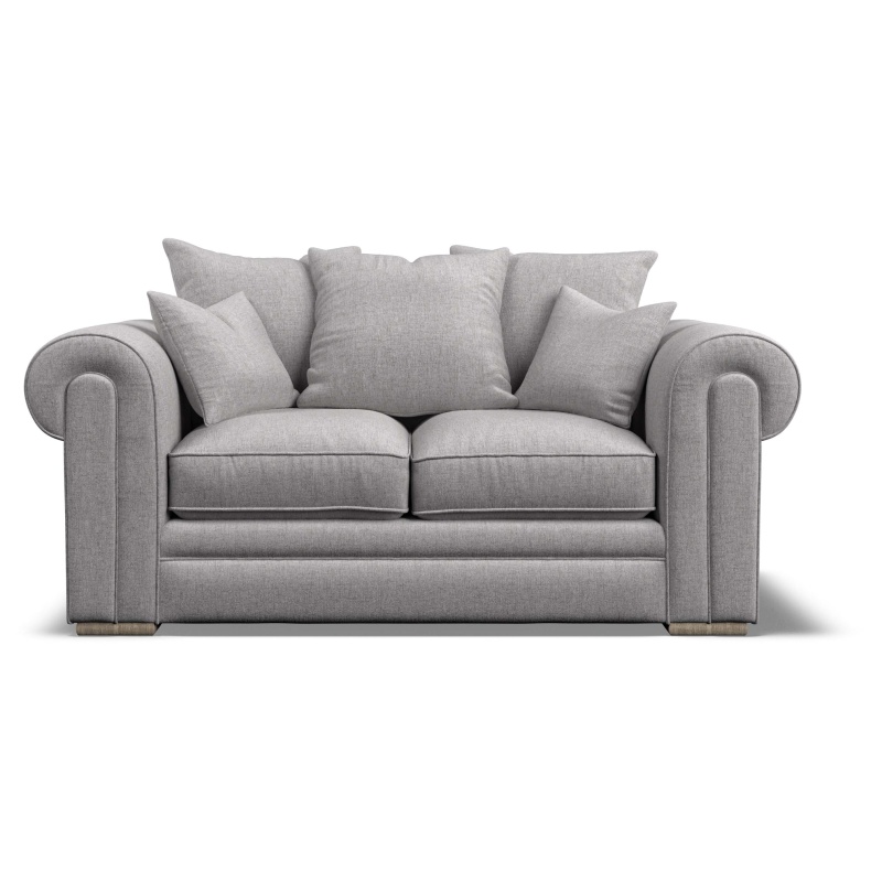 Olympus Small Pillow Back Fabric Sofa