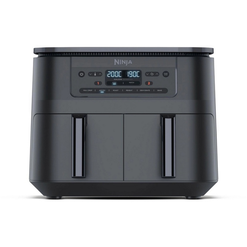 Ninja Ninja DZ300UK 6-in-1 Dual Zone Air Fryer 7.6L - Gun Metal Grey